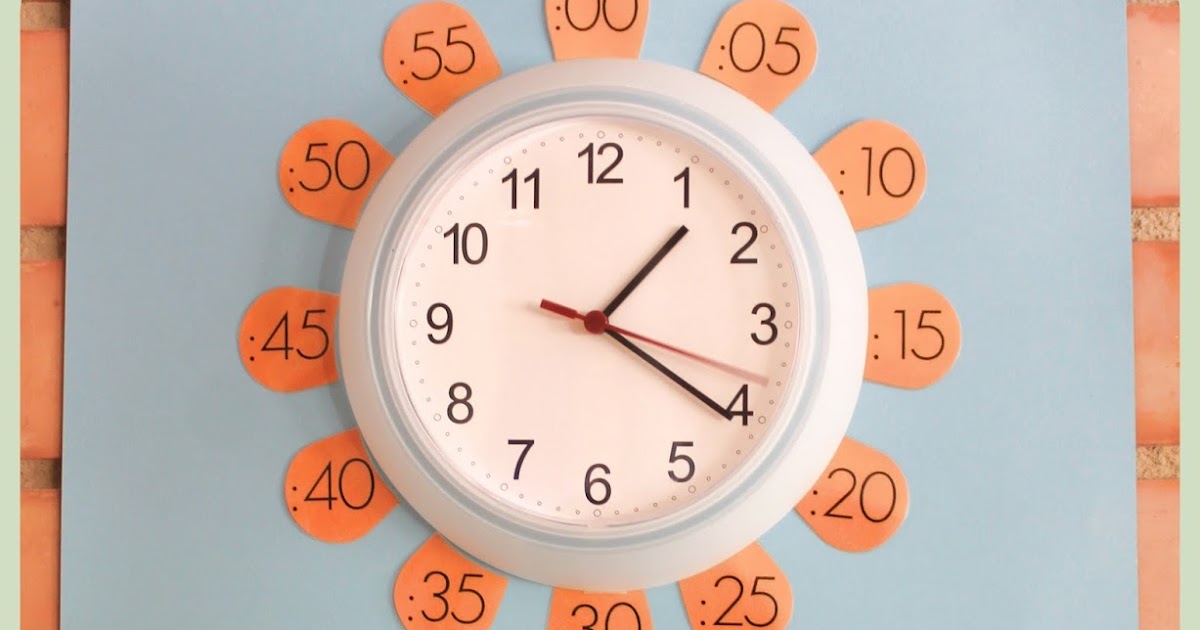 Decoraci n para el reloj del aula Aula de Elena